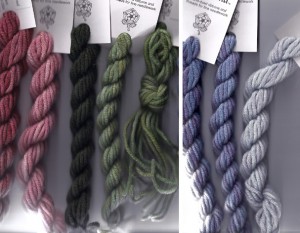 gloriana lorikeet wool thread