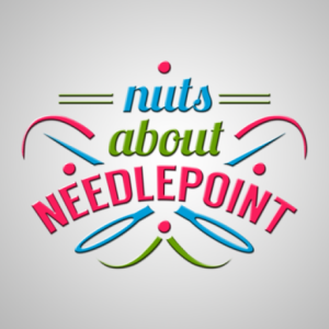 nuts about needlepoint logo
