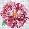 Jean SAmith needlepoint rose coaster