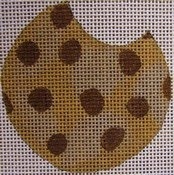 Little Shoppe needlepoint chocolate chip cookie canvas