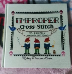 improper cross stitch book