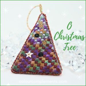 free Christmas Tree needlepoint project