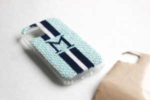 needlepoint iPhone case