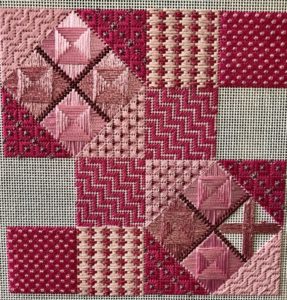needlepoint stitch sampler