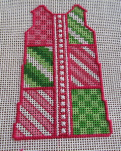 two sisters needlepoint shift
