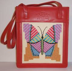 needlepoint butterfly from barbara bergsten designs
