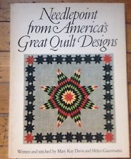 needlepoint from great american quilt designs cover