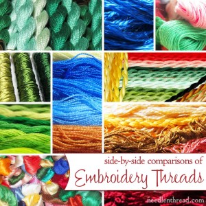 Detailed Comparisons of Threads – Nuts about Needlepoint