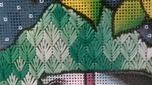 Leaf Stitch for Needlepoint – Nuts about Needlepoint