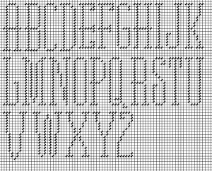 Two Free Alphabets And Making Monograms – Nuts About Needlepoint