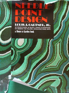 needlepoint design by lou gartner