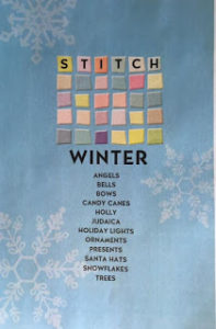 winter stitches needlepoint book