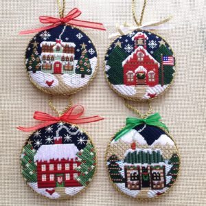 needlepoint ornaments