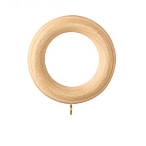 wooden drapery ring