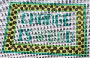 change needlepoint canvas with changes
