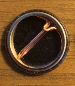 copper wire button back