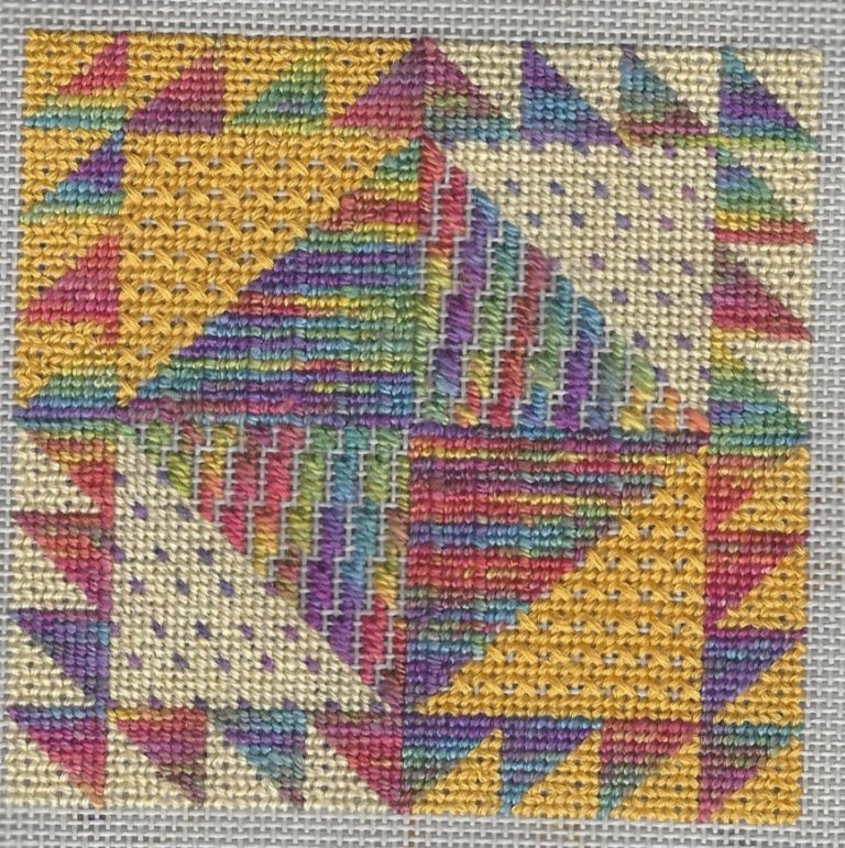 How to Make a Needlepoint Stitch Sampler Nuts about Needlepoint