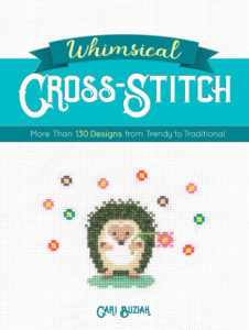 whimsical croos stitch book cover