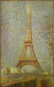 Eiffel Tower by Georges Seurat
