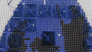 rectangular swirl needlepoint stitch