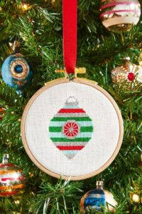 cross stitch ornament