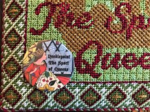 Needlepoint the sport of queens needle minder by Kirkland Designs