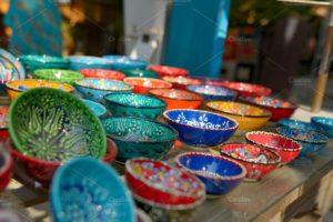 Mexican Talavera potter bowls