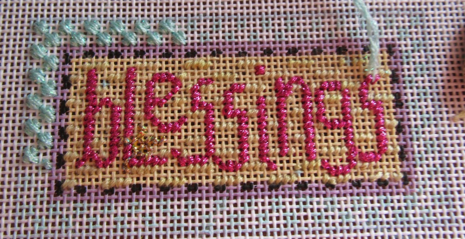 Background Ideas: Easy Tent Stitch Variation – Nuts about Needlepoint