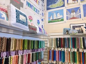 Erica Wilson's Nantucket needlepoint store