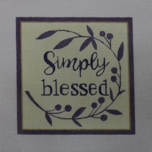 simply blessed needlepoint