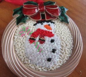 Kirk & Bradley snowman ornament
