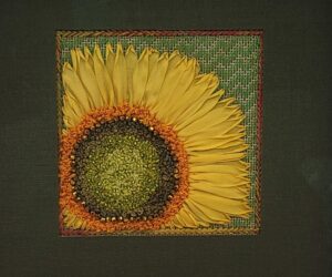 sunflower needlepoint