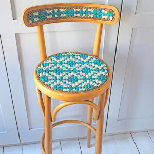 stitched chair