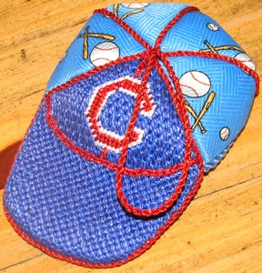 baseball cap needlepoint